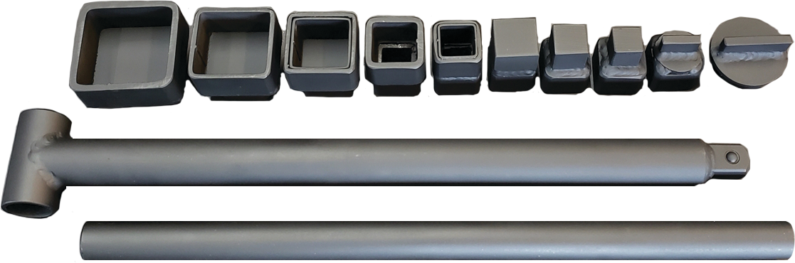 Cleanout plug wrench set deals