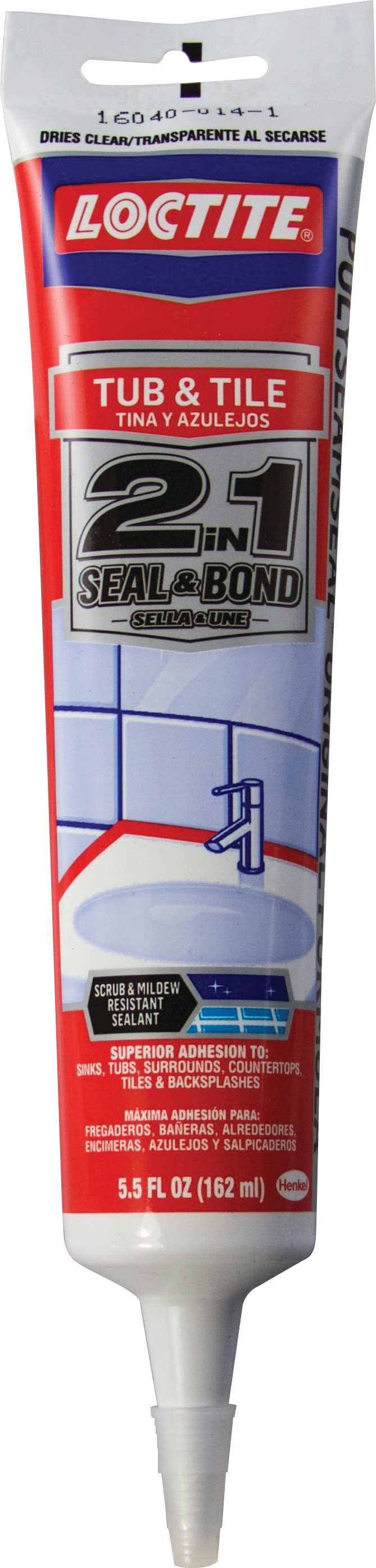 Polyseamseal Tub Tile Adhesive Caulk by Loctite White 6 Oz