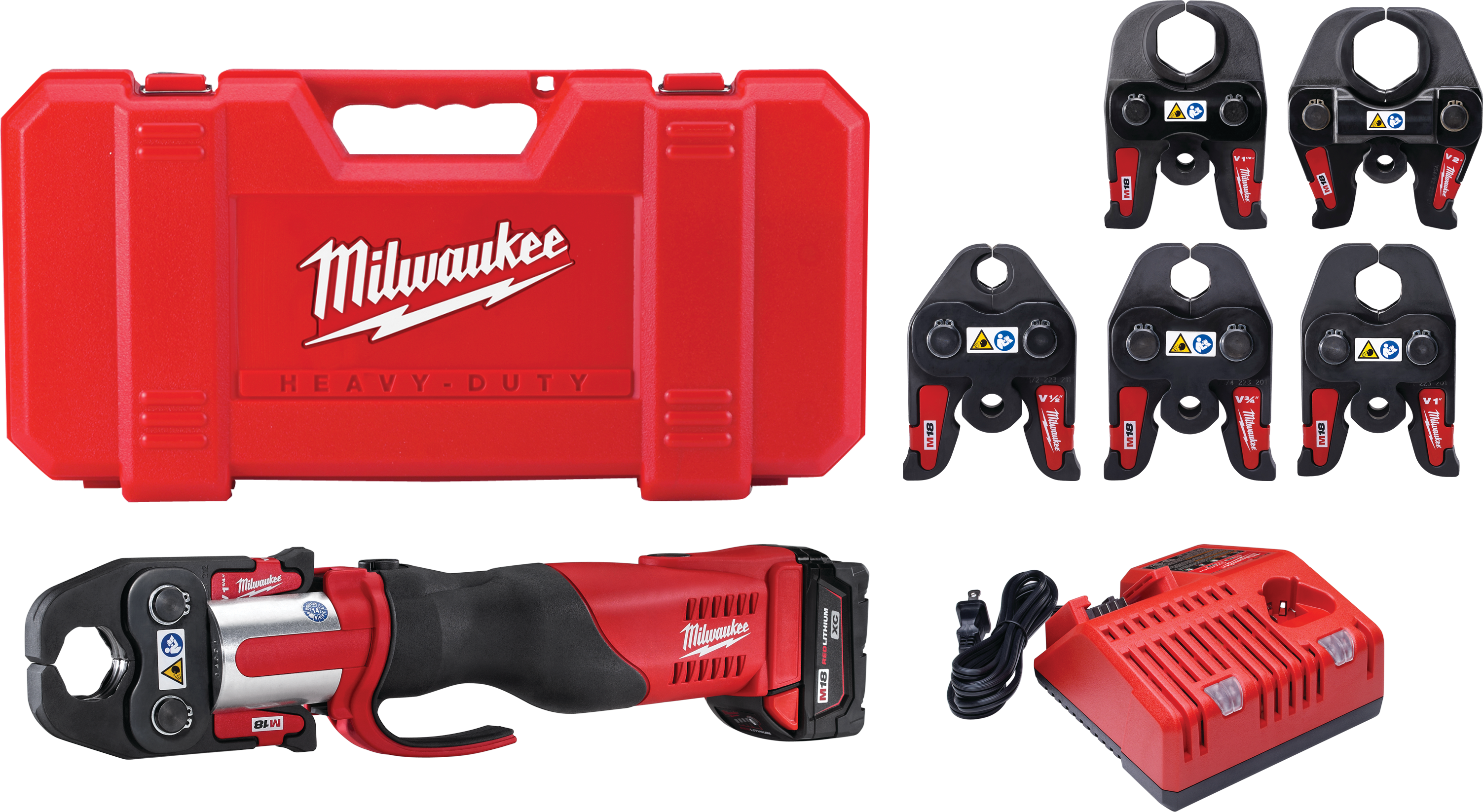 Milwaukee M18 FORCE LOGIC Press Tool w ONE KEY w 1 2