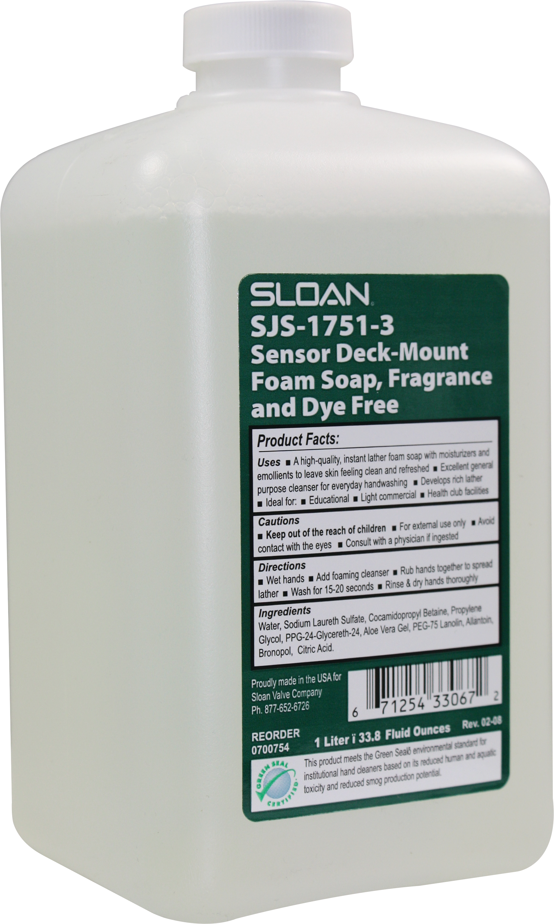 Buy Institutional Hand Soap - Green Foaming Soap Hand Wash Soap