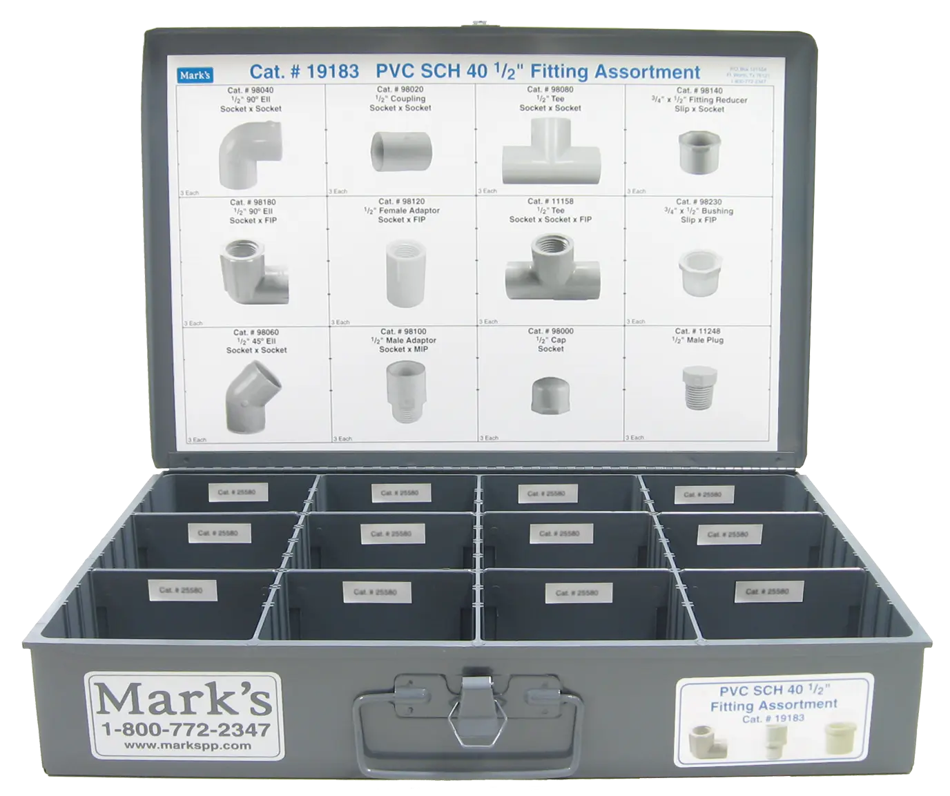 1/2" PVC Fitting Assortment