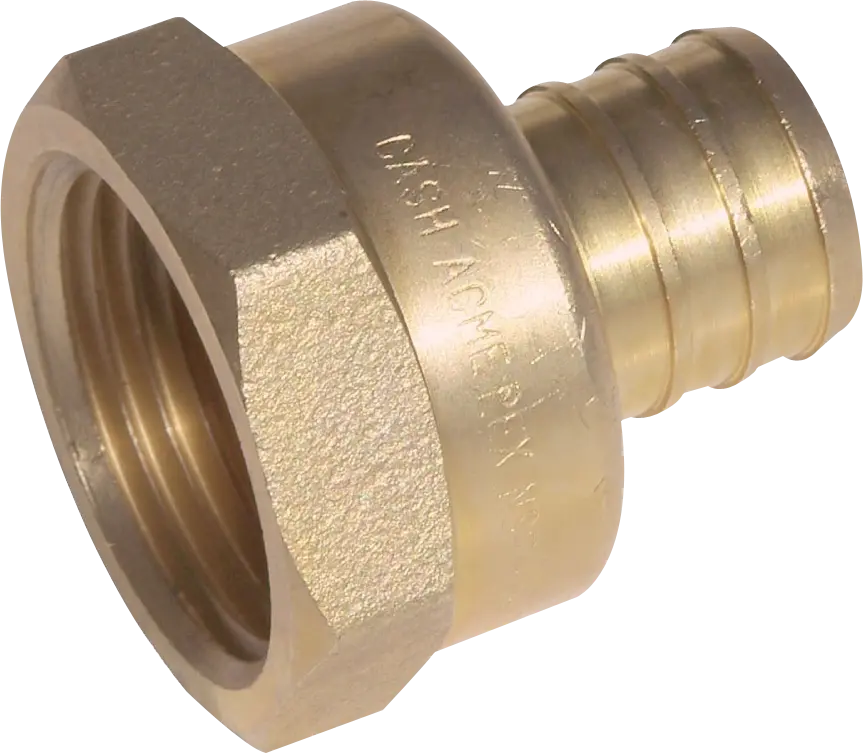 3/4" Brass PEX Adapter, PEX x FPT