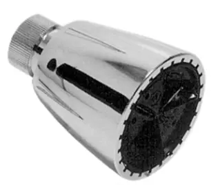 Water Saving Shower Head, Polished Brass