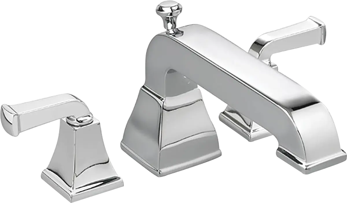 American Standard Town Square Chrome Deck Mount Tub Filler Less Personal Shower