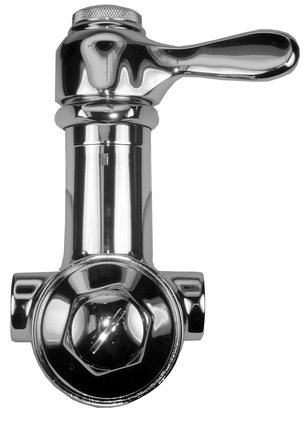Halsey Taylor Cp Regulator & Lever Handled Stop; 3/8" Fip