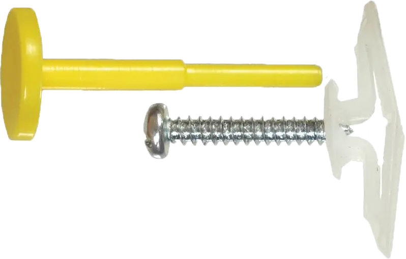Pop-Toggle Small with Pan Head Combo SMS and Pin, 3/8"