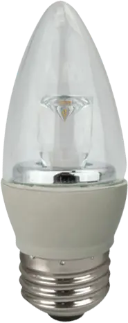 TCP LED Dimmable Decorative Series Blunt Tip 2.6W 85 Initial Lumens