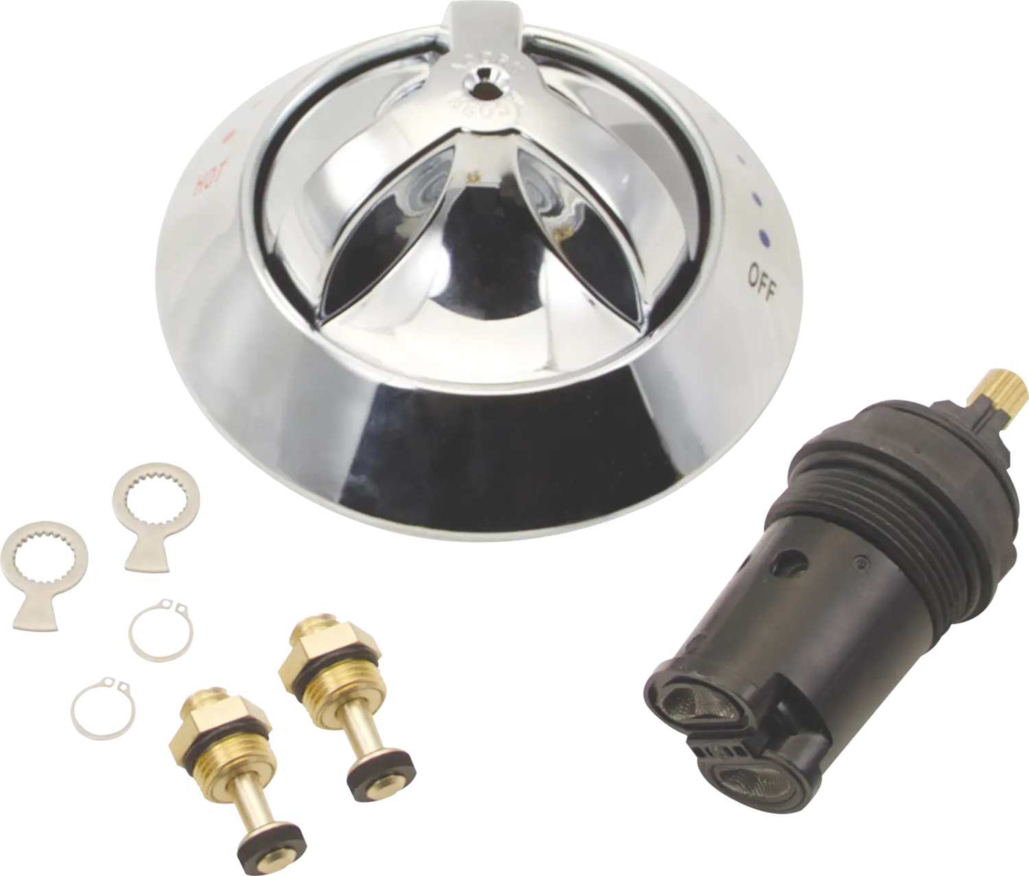 BestCare Shower Valve with ADA Compliant Ligature & Vandal Resistant Tri-Lever Handle