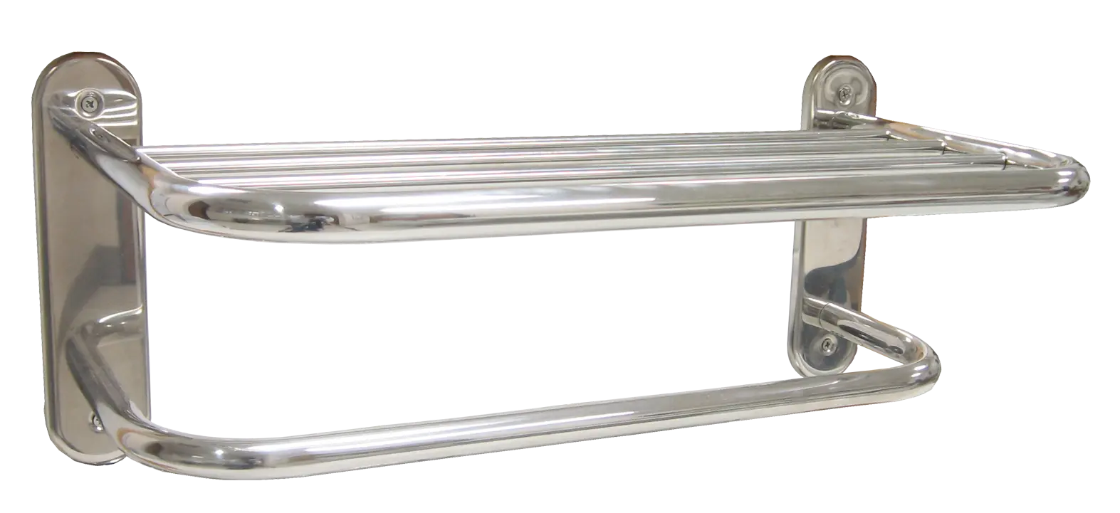 Master 18" Towel Rack - Hand Polished Stainless Steel (Chrome) - Includes Master Anchors