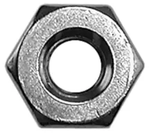 Hex Machine Screw Nut, 10-24