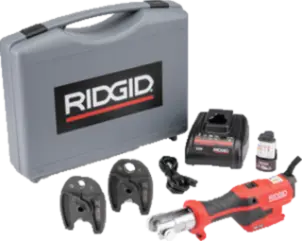 Ridgid RP 115 Battery Kit with PureFlow Jaws (1/2” – 3/4”)  
