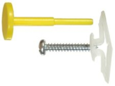 Pop-Toggle Small with Pan Head Combo SMS and Pin, 3/8"