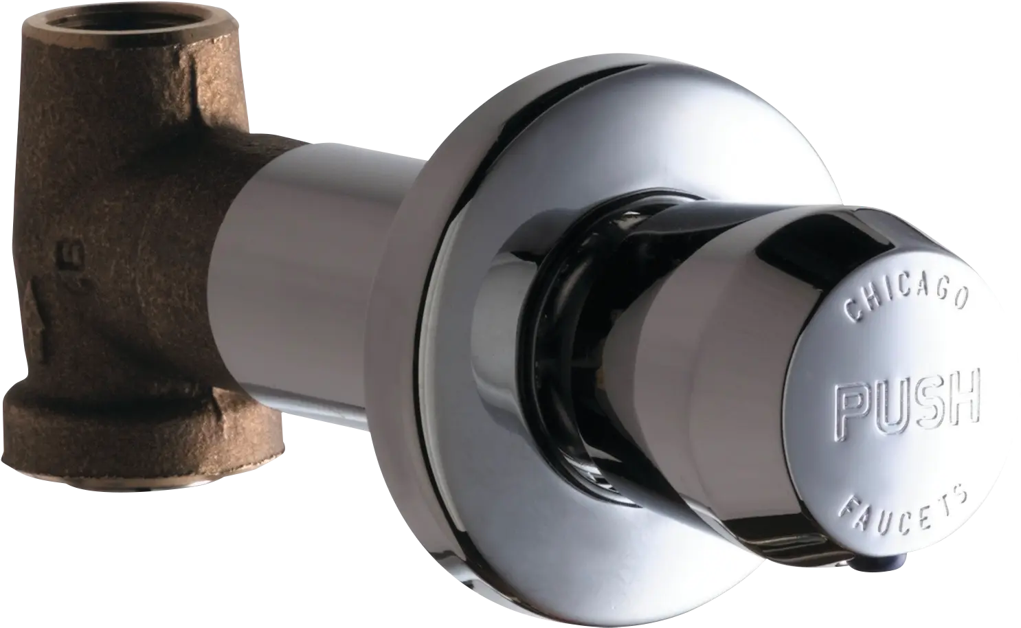 Chicago 1/2" CP Built-In Wall Valve
