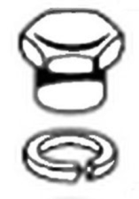 American Standard Handle Nut