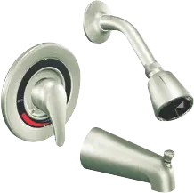 CFG Cleveland Faucet Group Trim For Pressure Balancing Volume Control In-Wall Valve, Slip Fit Tub Spout