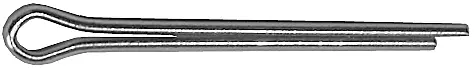 Extended Prong Zinc Plated Steel Cotter Pin, 1/16" x 3/4"