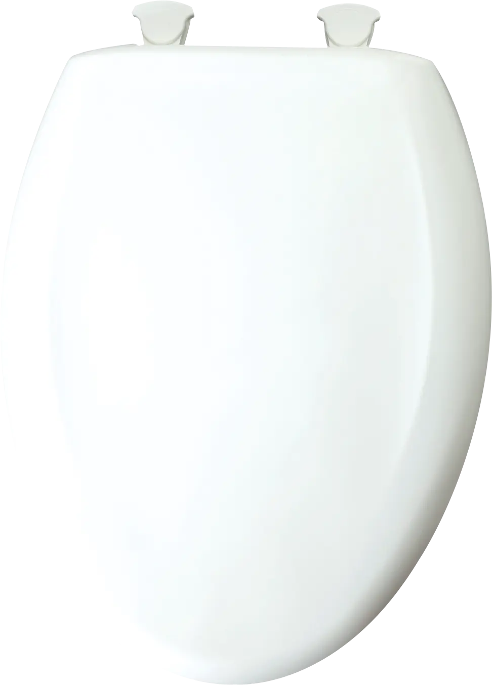 Bemis Heavy Duty White Solid Plastic Toilet Seat (Elongated Bowl)