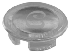 Union Brass Cold index button
