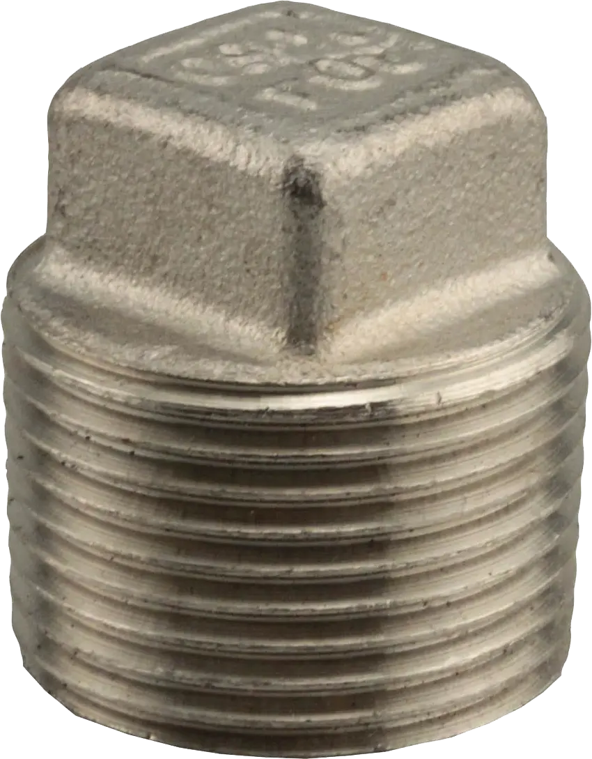 1-1/2" 304 Stainless Steel Plug, MPT