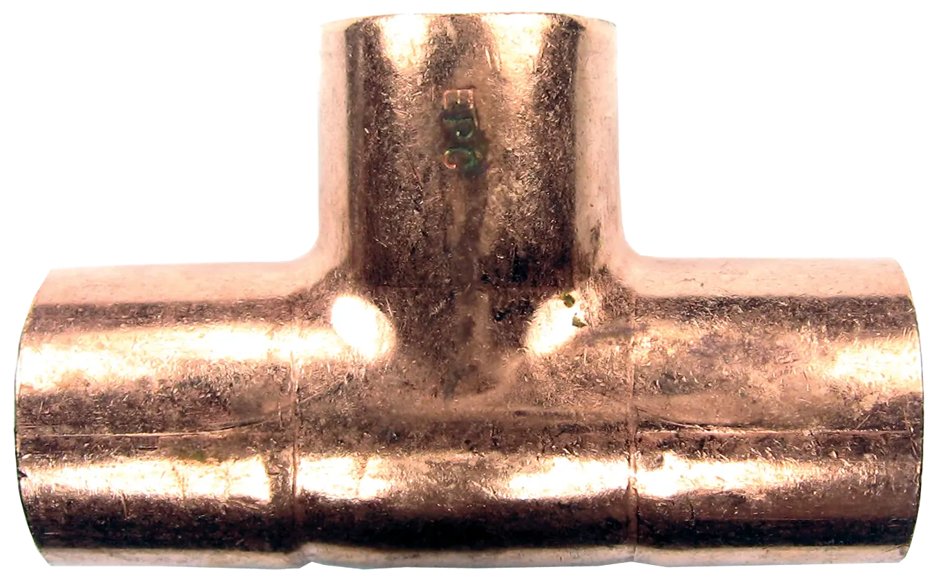 3/4" Wrot Copper Tee