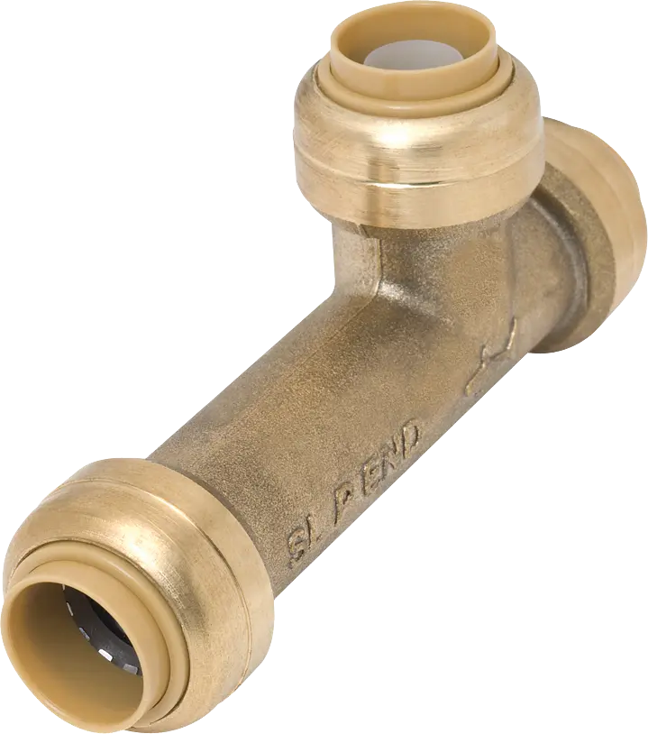 1/2" Sharkbite® Adapter Service Line Slip Tee, Sharkbite x Sharkbite x CTS