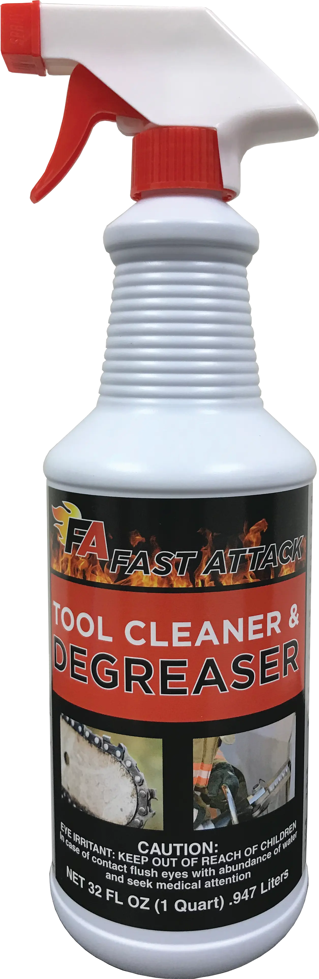 Fast Attack Tool Cleaner and Degreaser, 32 oz Bottle