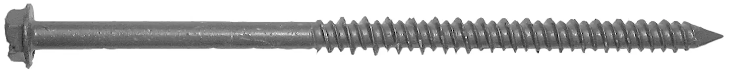 Hex Slotted Head Concrete Screw Anchor, 3/16" x 3-3/4"