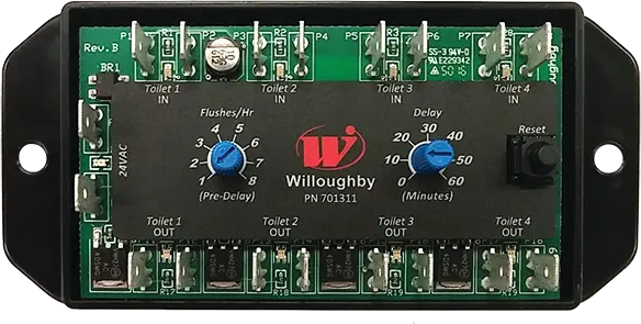 Willoughby Electronic Flush Controller-WUFC-4000 Wiring only Included