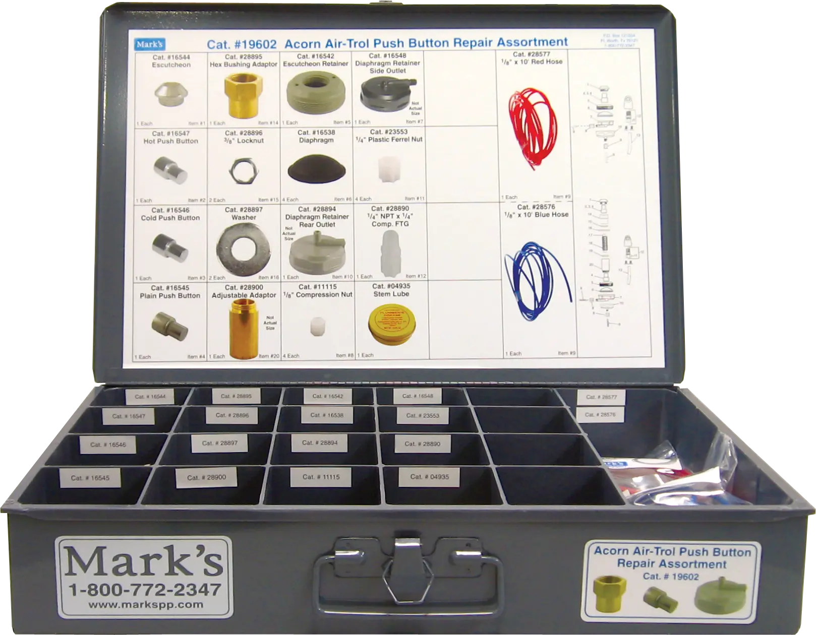 Acorn Air-Trol Push Button Repair Assortment