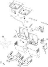1-1/4" - 18 Normally Open Valve Cap For Murdock Water Cooler