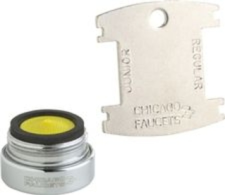 Chicago 0.35 GPM Male Vandal Proof Pressure Compensating Econo-Flo Non- Aerating Outlet with Key, 13/16-27