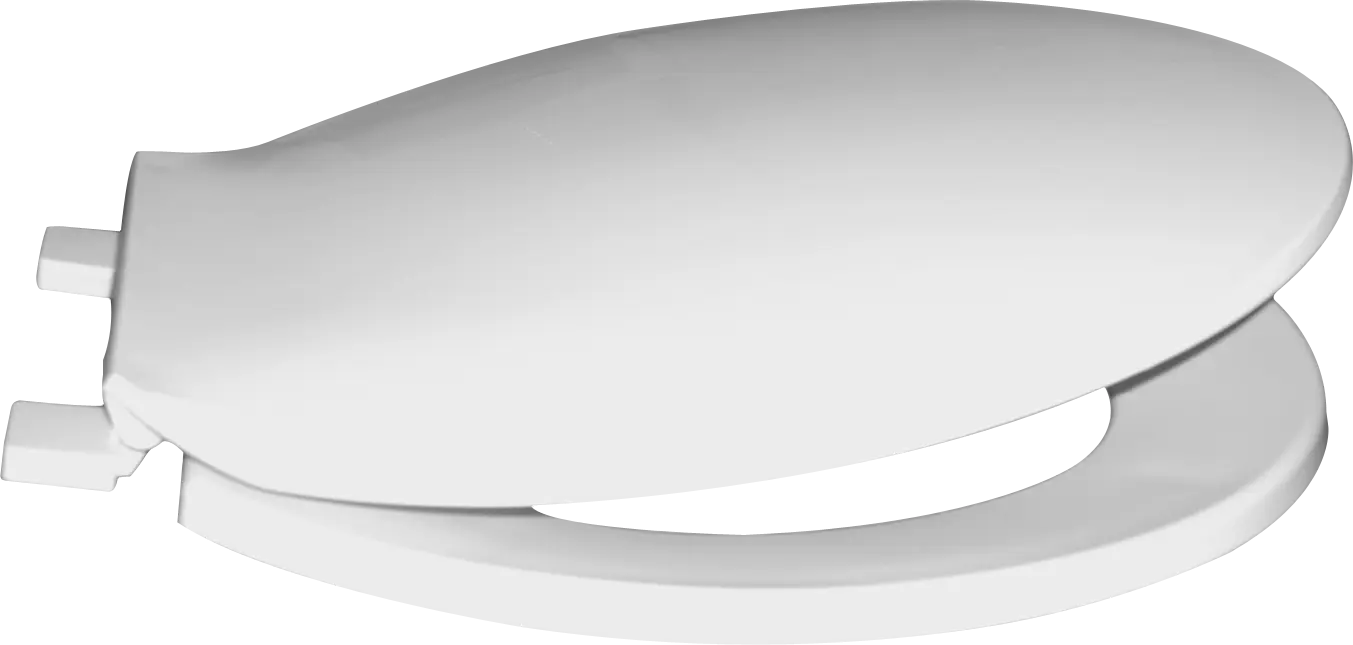 Solid Plastic Toilet Seat (Regular Bowl)