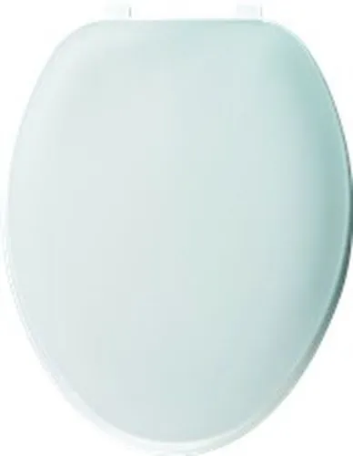 Bemis Regular Duty Bone Solid Plastic Toilet Seat (Elongated Bowl)