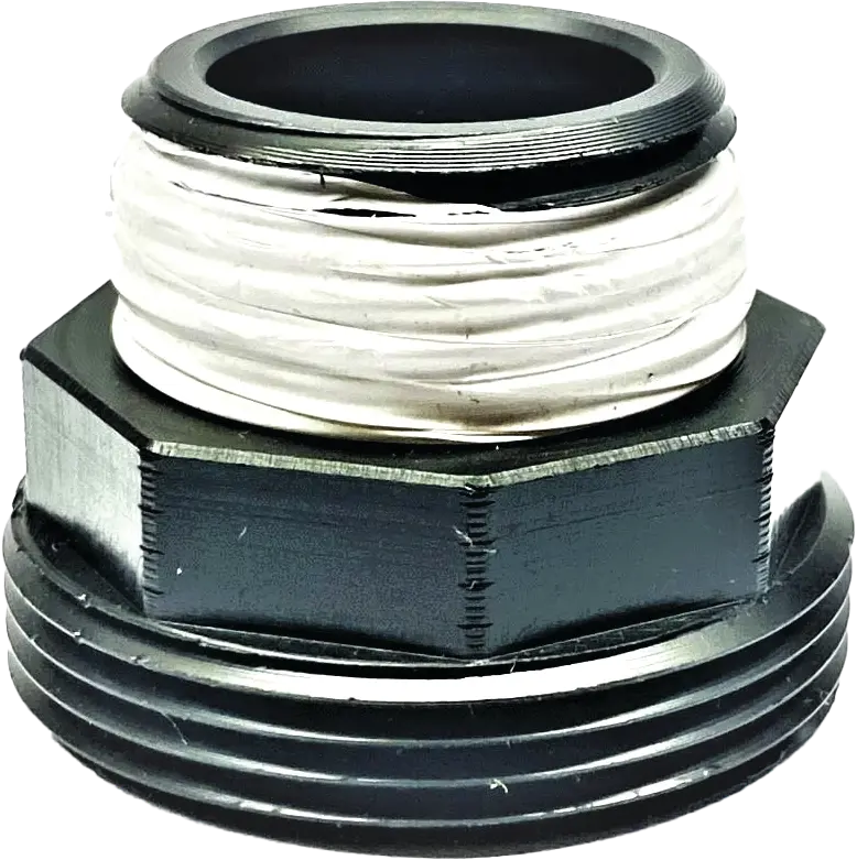 I-CON 1" Mnpt X 1-1/2" Npsm Threaded Adapter With Hex Pom-C