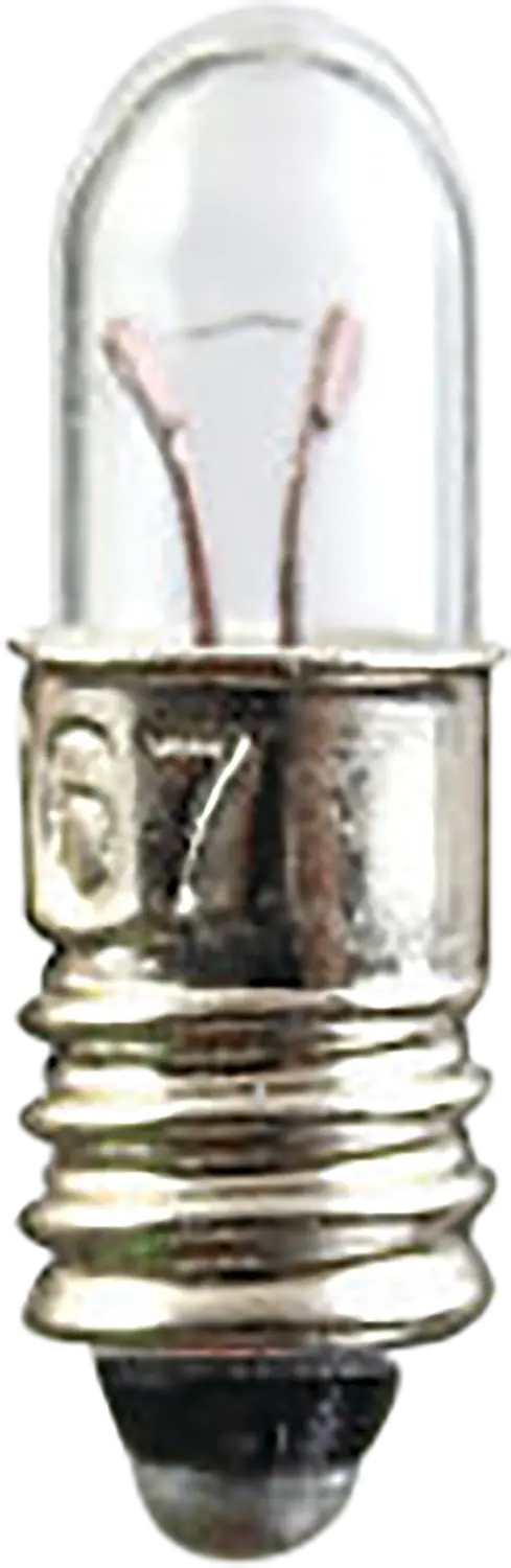 CEC Industries LTD Midget Screw Base Clear Lamp 6V 1.2W