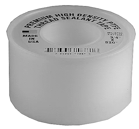 "High Density" Teflon Tape 3/4" x 520"