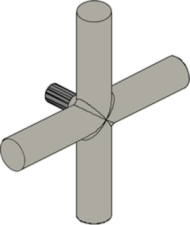 Kohler Vibrant Brushed Nickel Cross Handle