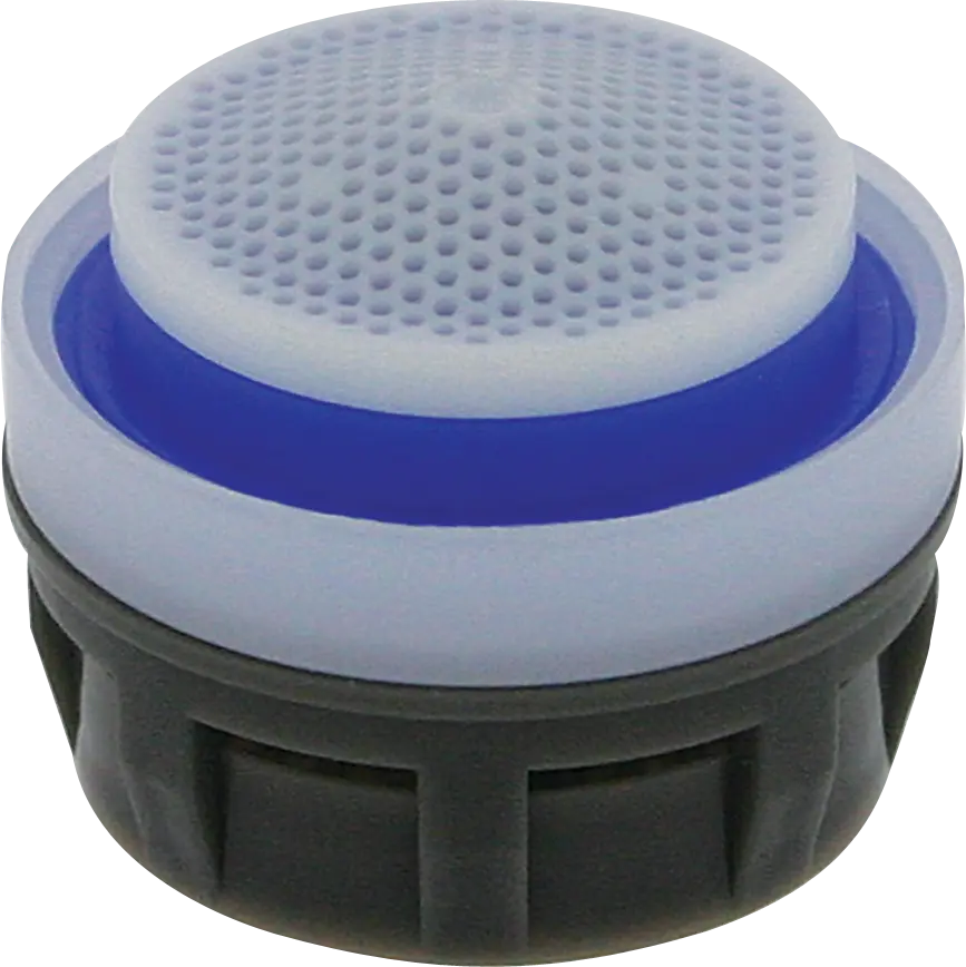 Neoperl 1.0 GPM PCA Perlator Small Aerator Insert Blue/ White Dome