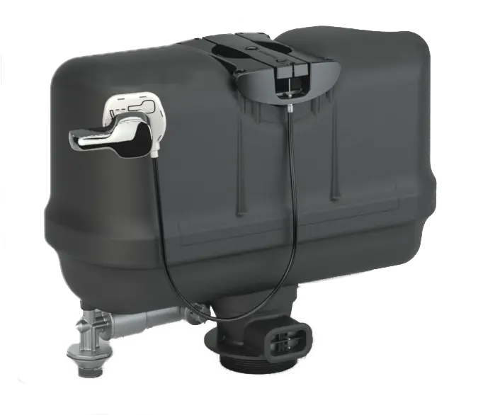 Flushmate Complete Replacement System for FMII 501B Series with Flush Handle