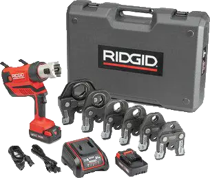 Ridgid RP 350 Battery Kit with ProPress Jaws, 1/2" - 2"