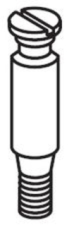 American Standard Flat Head Slotted Handle Screw M4X43.5MM-RP