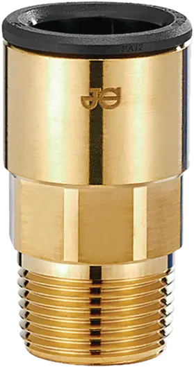 3/4" John Guest® Pro Lock Brass Male Connector