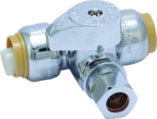Sharkbite® Tee Stop 1/2" Sharkbite® X 1/2" Sharkbite® X 3/8" OD Compression