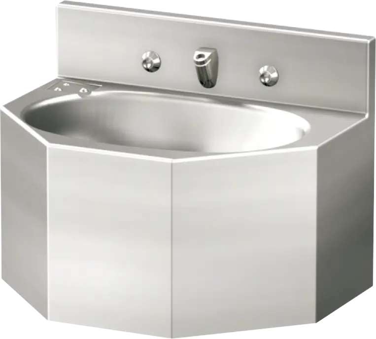 Acorn 18" Multi-Sided Lavatory with Oval Bowl