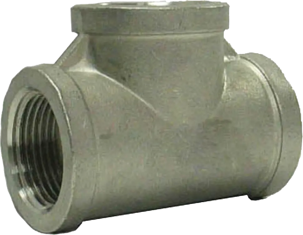 1/8" 304 Stainless Steel Tee