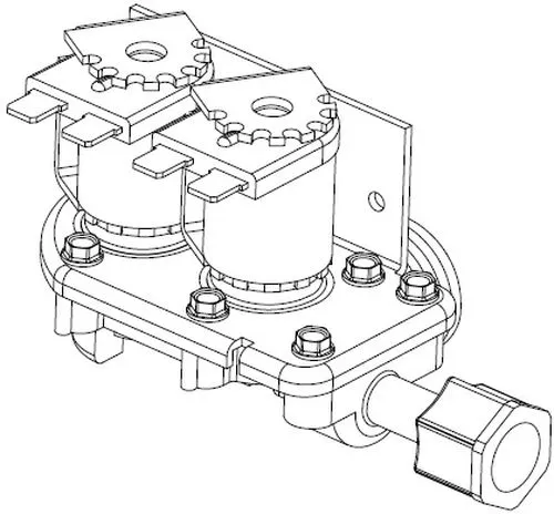 Willoughby 24V Plastic Dual Temperature Solenoid Valve