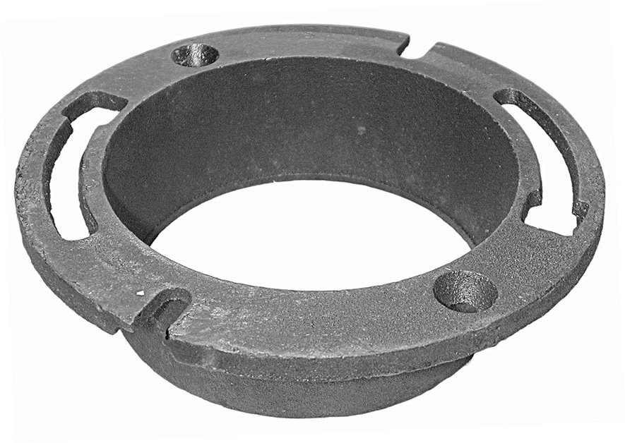 4" x 2" Cast Iron Floor Flange