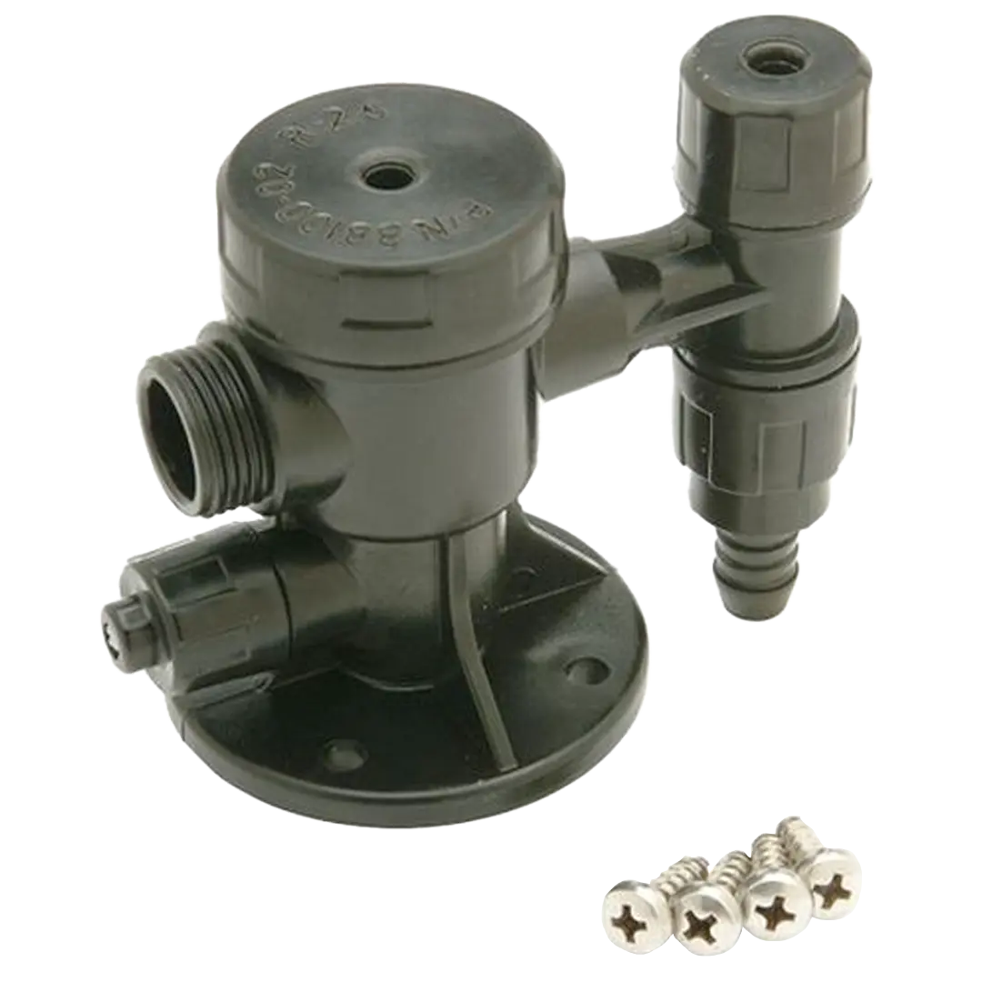 Upper Supply & Air Gap/Anti Siphon Valve Dual Flush