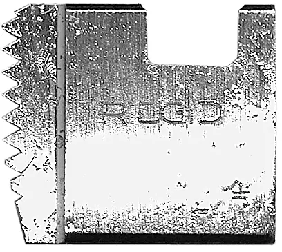 Ridgid Pipe Die Segments RH Thread Type 14 Threads Per Inch, 3/4" 3/4" Nominal Pipe Size