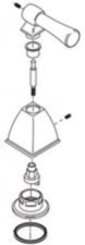 Brizo Vesi  Handle Installation Hardware Kit